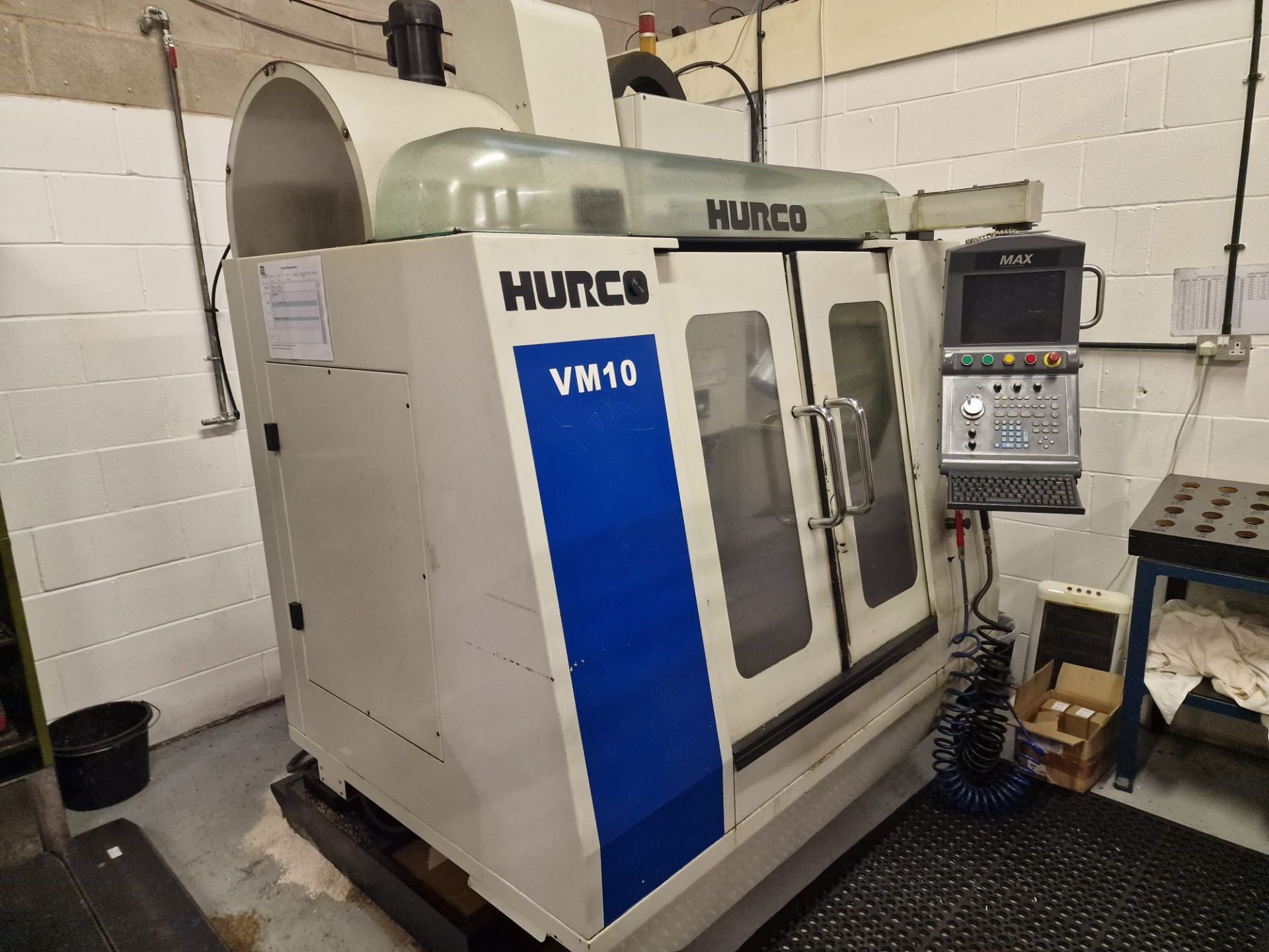 Hurco VM10 3-Axis Vertical Machining Centre (2012)