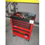 1, Facom Mobile Tool Chest Including Contents As Lotted