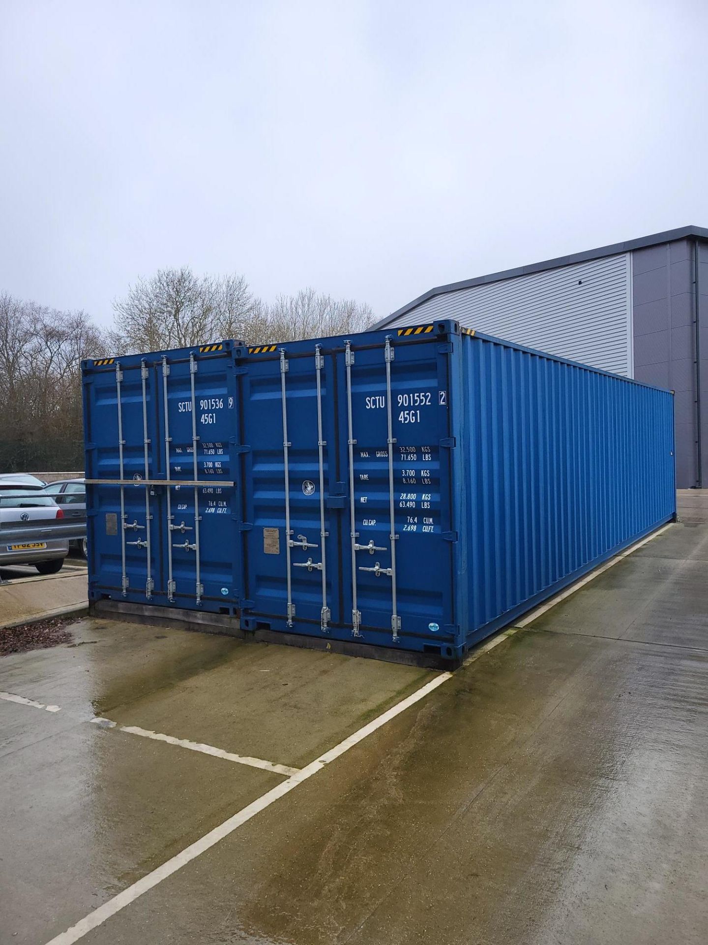 1, 40ft High Cube Container. Serial No. 21461652 (2021) (PLEASE NOTE THAT THIS LOT IS FOR DEFERRED C