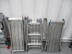 3, Silverline 3 Tread Folding Platforms