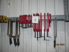 18, Assorted G-Clamps