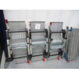 3, Fervi 2 Tread Aluminium folding Platforms