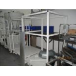 2, Mobile Stillages 1200 x 1200 x 2060 High as Lotted