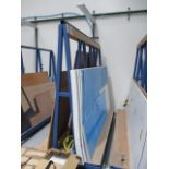 1, Mobile Steel A Frame 2.3m Long x 1m Wide x 2.1m High with Contents As Lotted