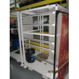 2, Mobile Stillages 1200 x 1200 x 2060 High Complete with Enclosures As Photos