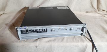 1 ; Crown Macro-Tech 3600 VZ Power Amplifier