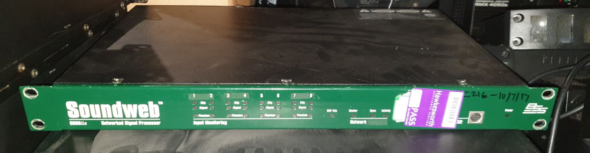 1 ; BSS Soundweb 9088 iis Networked Signal Processor