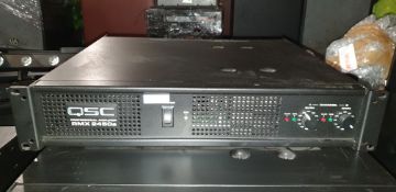 1 ; QSC Audio RMX 2450a Professional Power Amplifier