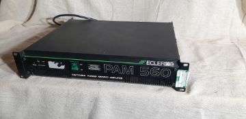 1 ; ECLER Pam 560 Switching Power Mosfet Amplifier