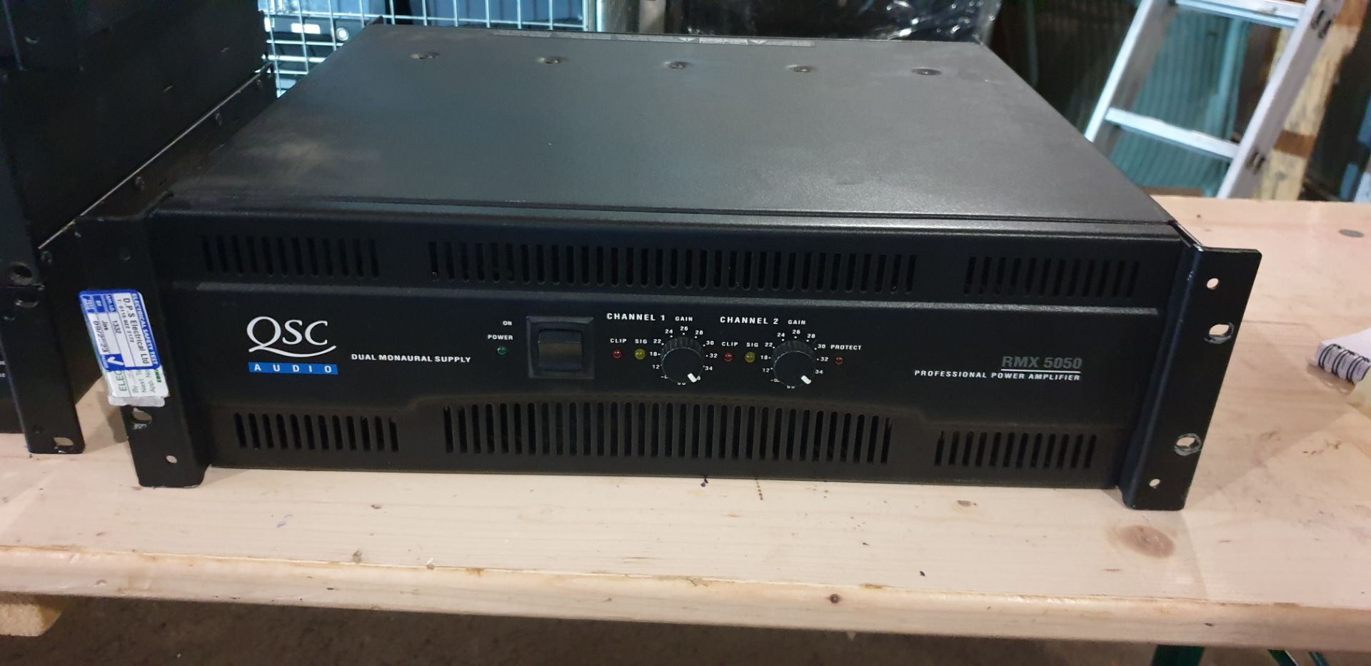 1 ; QSC Audio RMX 5050 Professional Power Amplifier