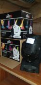 3 ; Boxed Chauvet DJ Intimidator 355 LED Beam Lighting