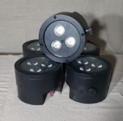 5 ; Chauvet SlimPAR Quad 3 IRC LED DJ Disco Stage Lighting