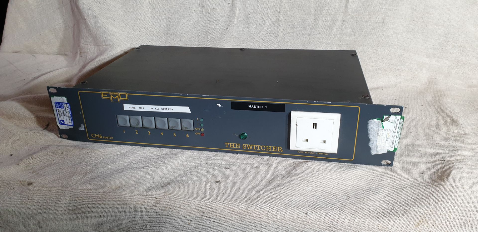 1 ; Emo Systems CM6 Master Switcher Unit