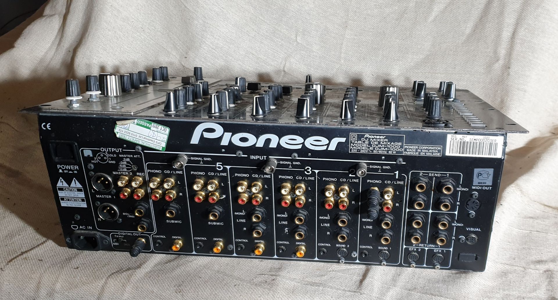 1 ; Pioneer DJ DJM 1000 DJ Professional Mixer. - Image 3 of 3