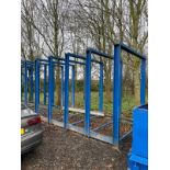 1, Approx 4m (L) x 2.4m (W) x 2.6m (H) Five Section Welded Steel Lifting Frame