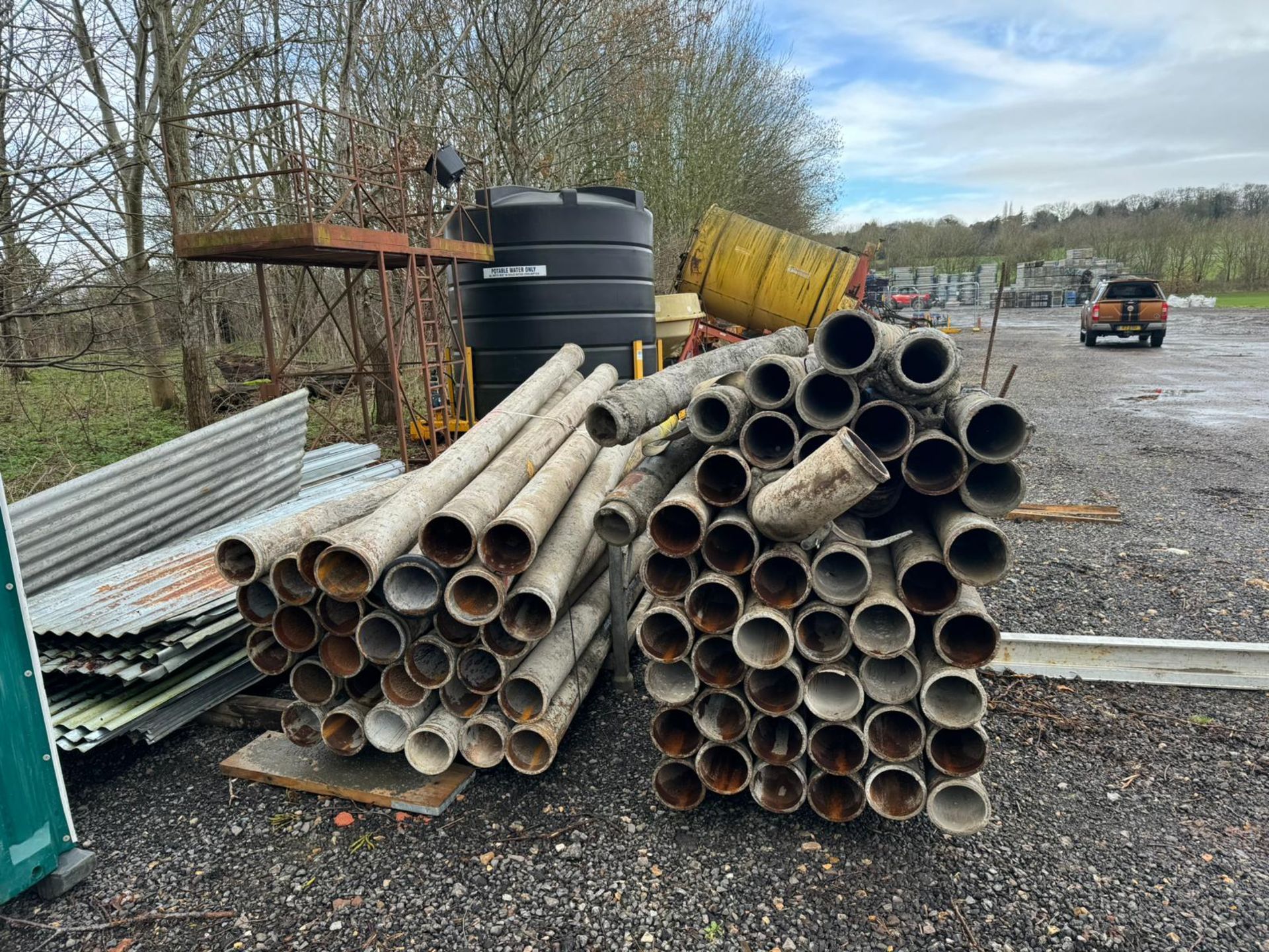 (Approx 75) 3m x 150mm Rigid Concrete Pump Pipes - Image 3 of 3