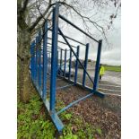 1, Approx 5.6m (L) x 2.6m (W) x 3.0m (H) Six Section Welded Steel Lifting Frame (slightly damage to