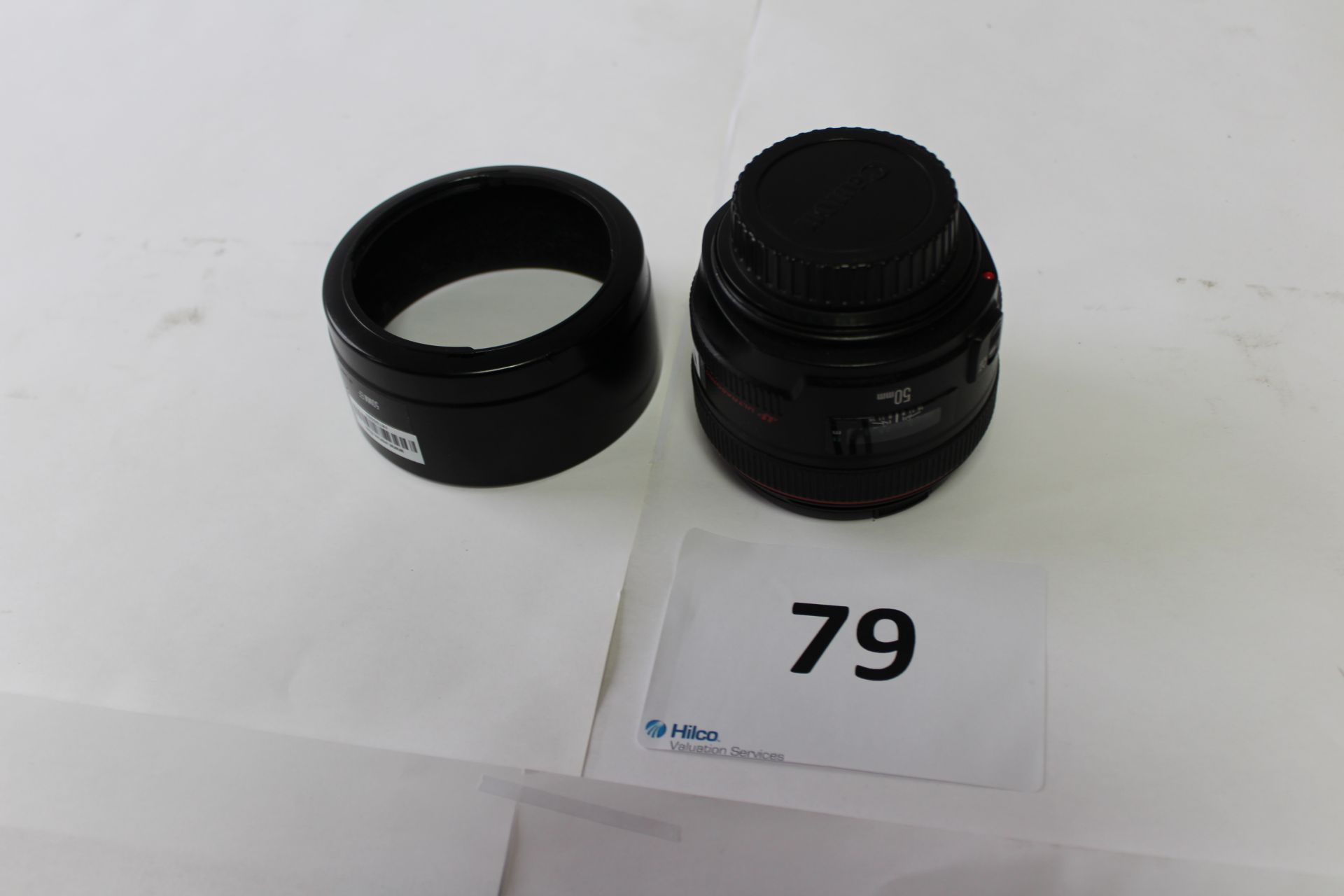Canon EF 50mm 1:1.2 Ultrasonic Lens