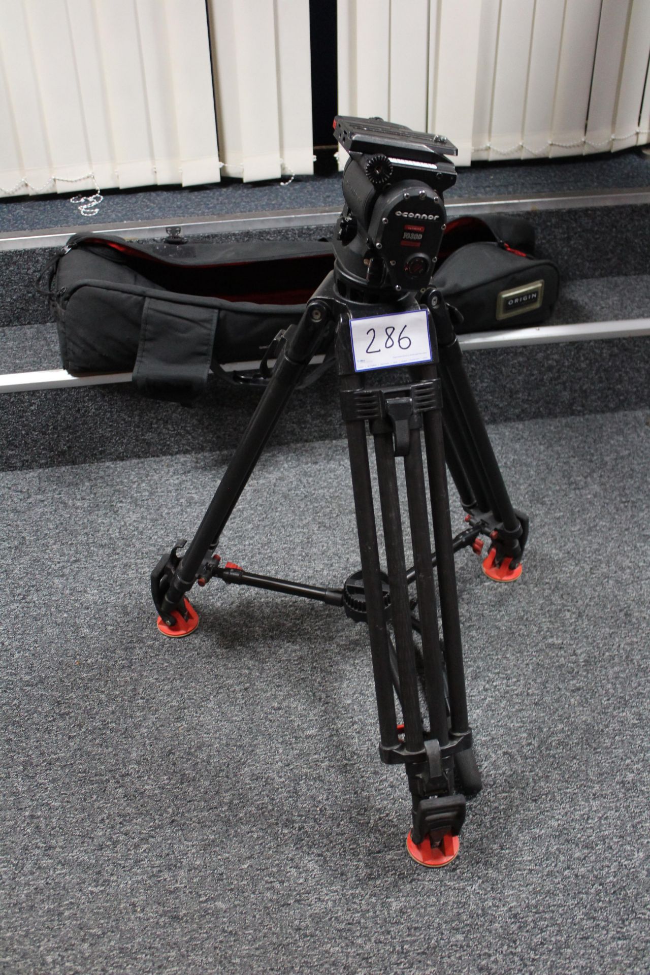 Sachtler Tripod with Oconnor 1030D Head and Sachtler Carry Bag