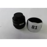 Canon EF 50mm 1:1.2 Ultrasonic Lens