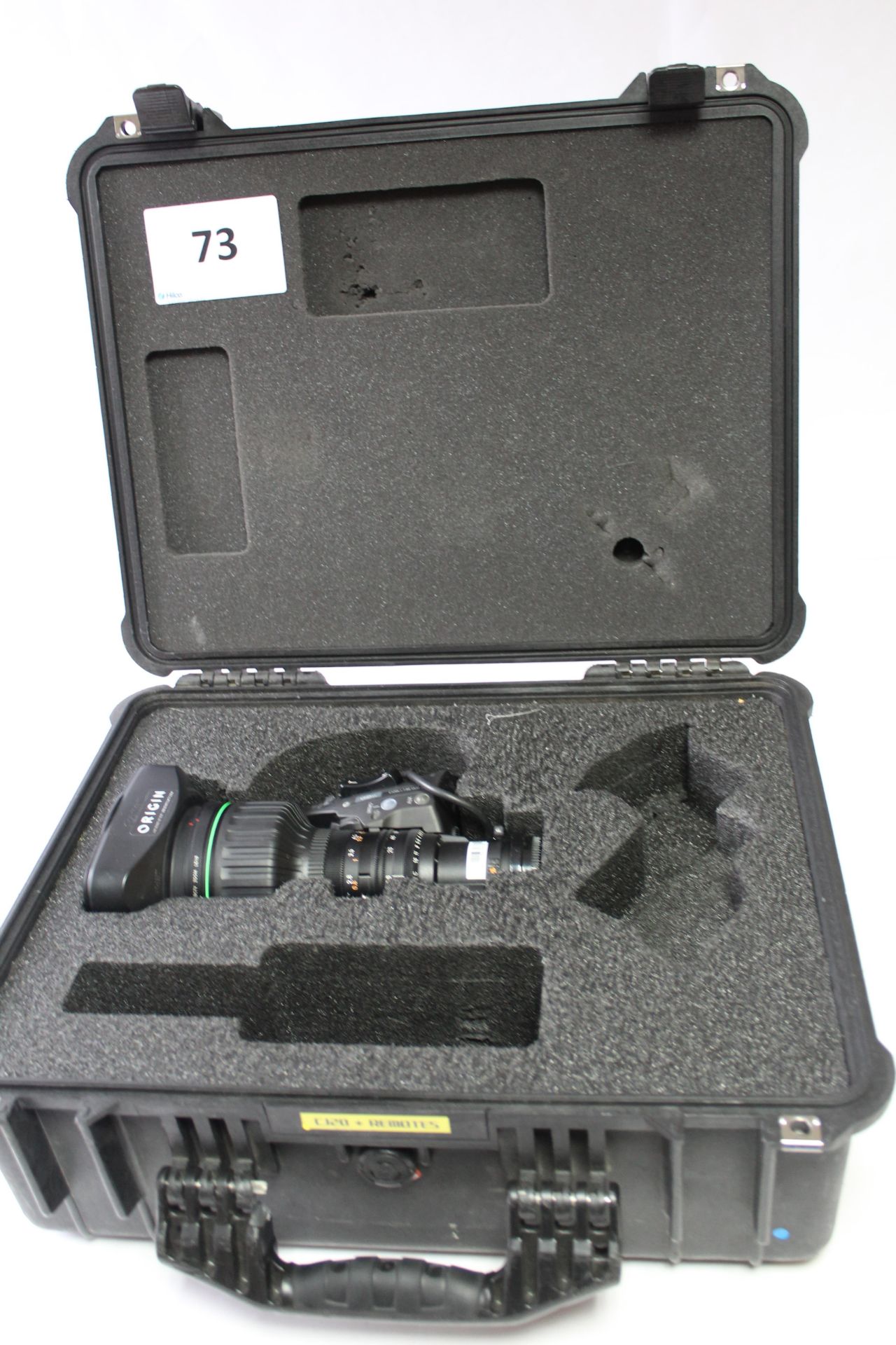 Canon CJ20EX7.8B BCTV Broadcast Zoom Lens with Flight Case