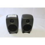 Pair of Genelec 8020C Bi Amplified Monitor Speakers