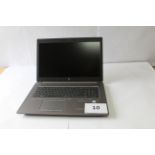 Hp Zbook 17 G6 Core i7 Laptop Computer