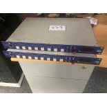2 CTP Systems IU80AES 8-Channel Lineident Units