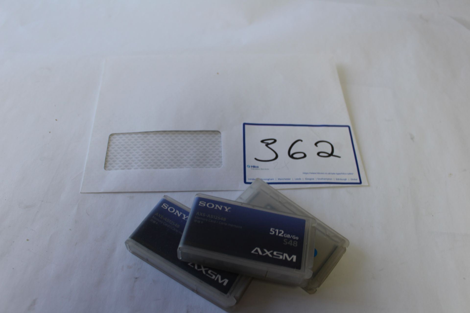 3 Sony AXS-A512S48 Memory Cards