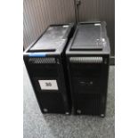 2 HP Z840 Workstations