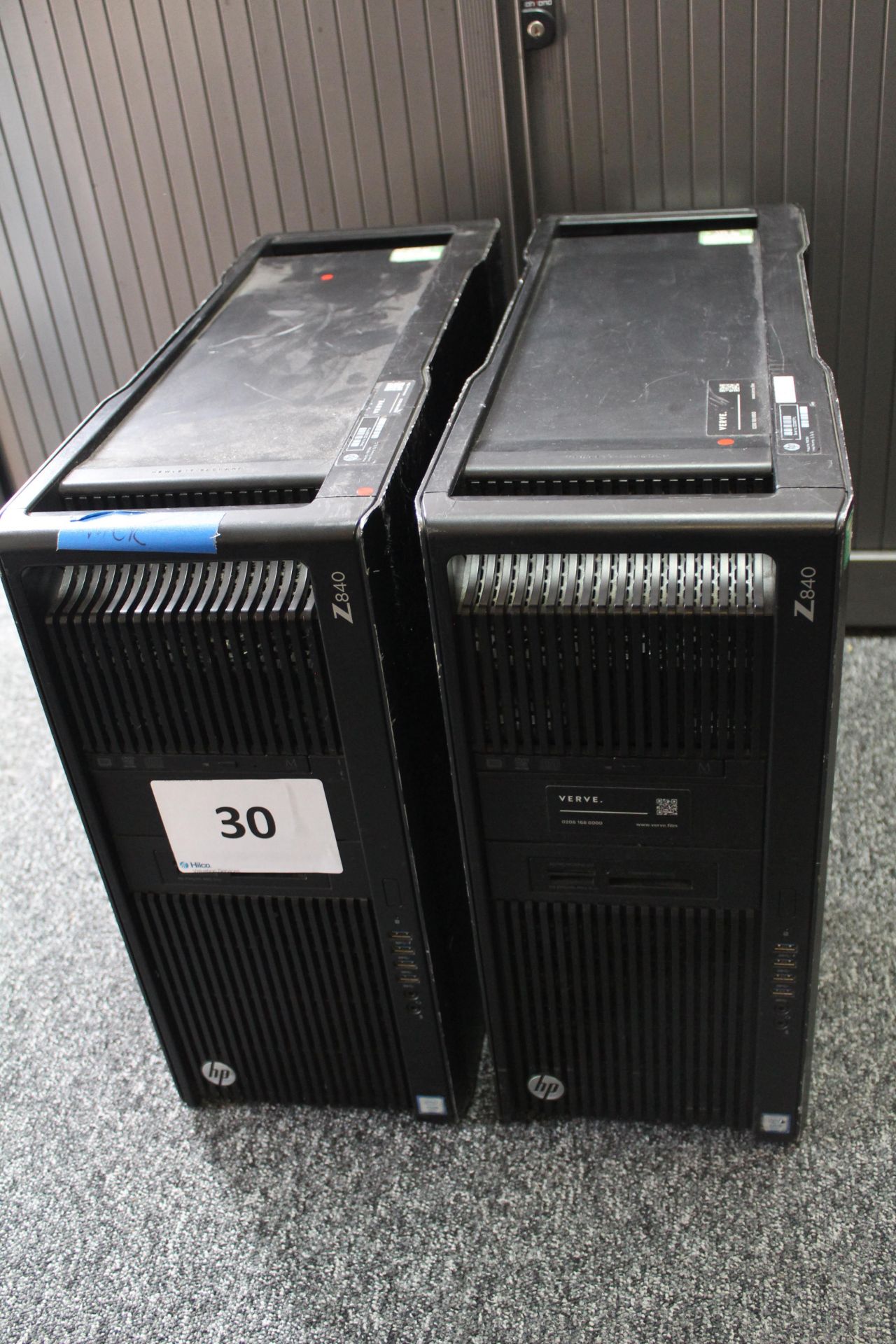 2 HP Z840 Workstations