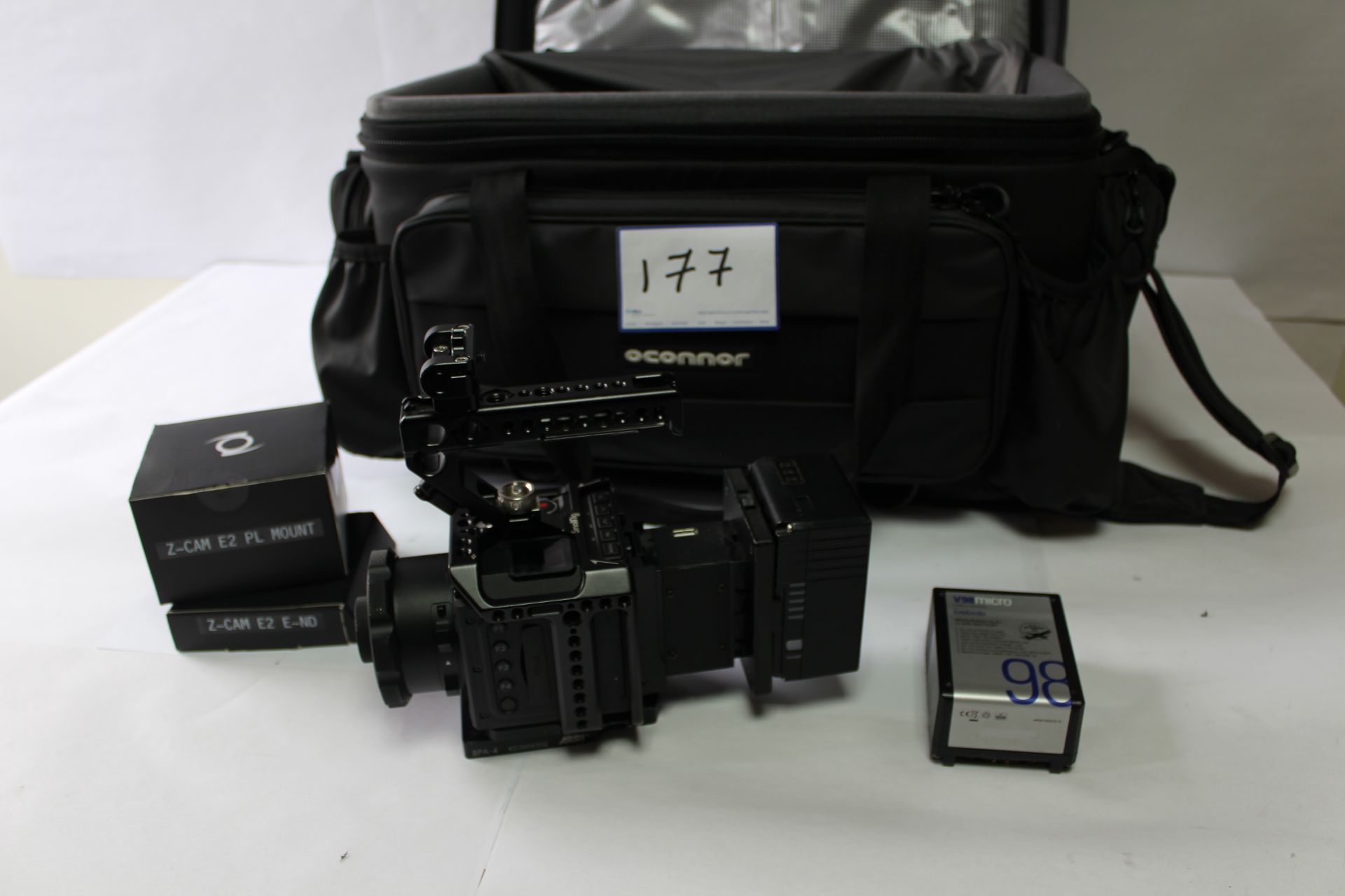 Z Cam E2-F6 Camera Body with 2 Batteries, Accessories and Carry Bag
