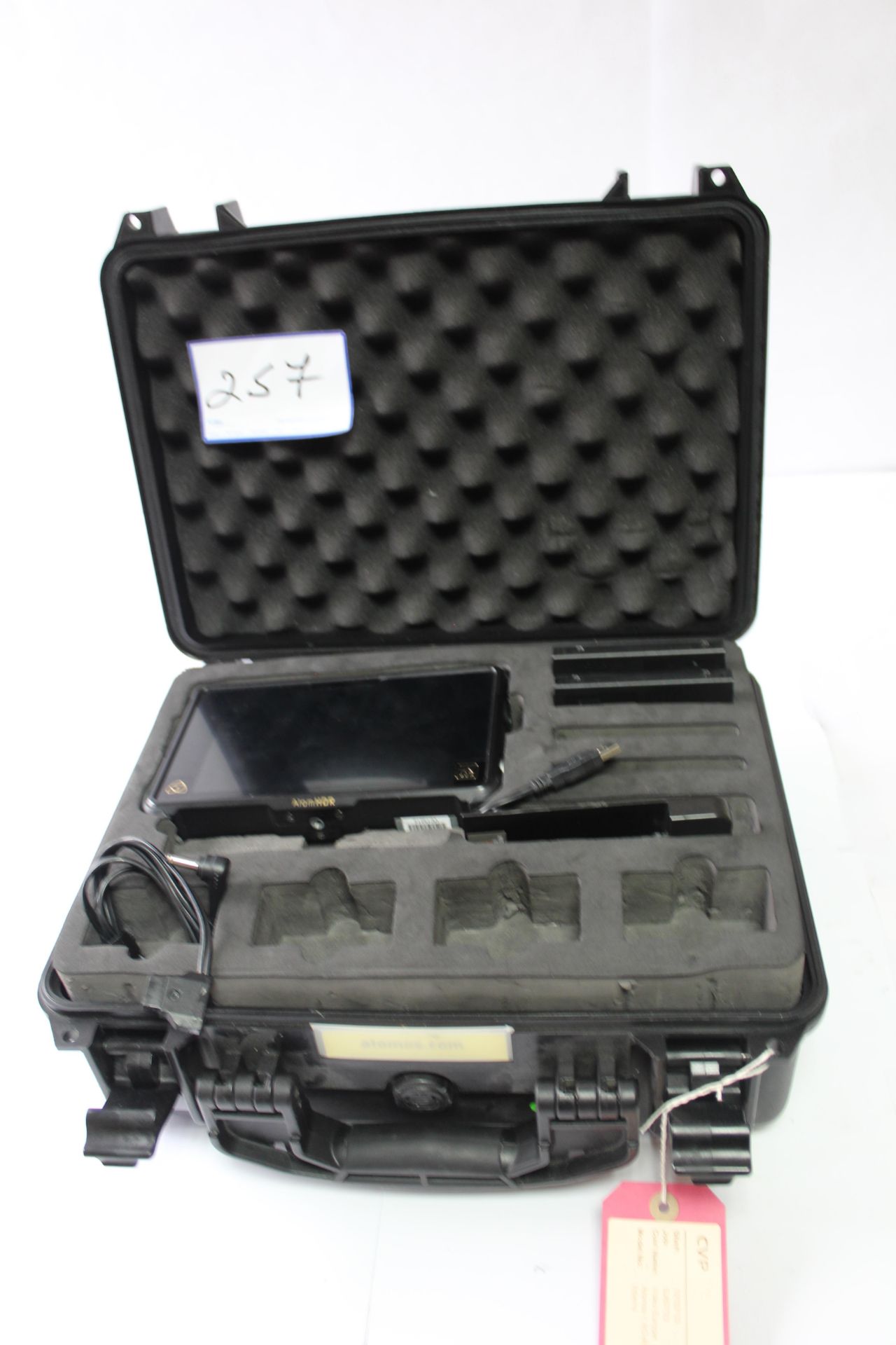 Atamos Shogun Inferno Field Monitor and Accessories with Flight Case.