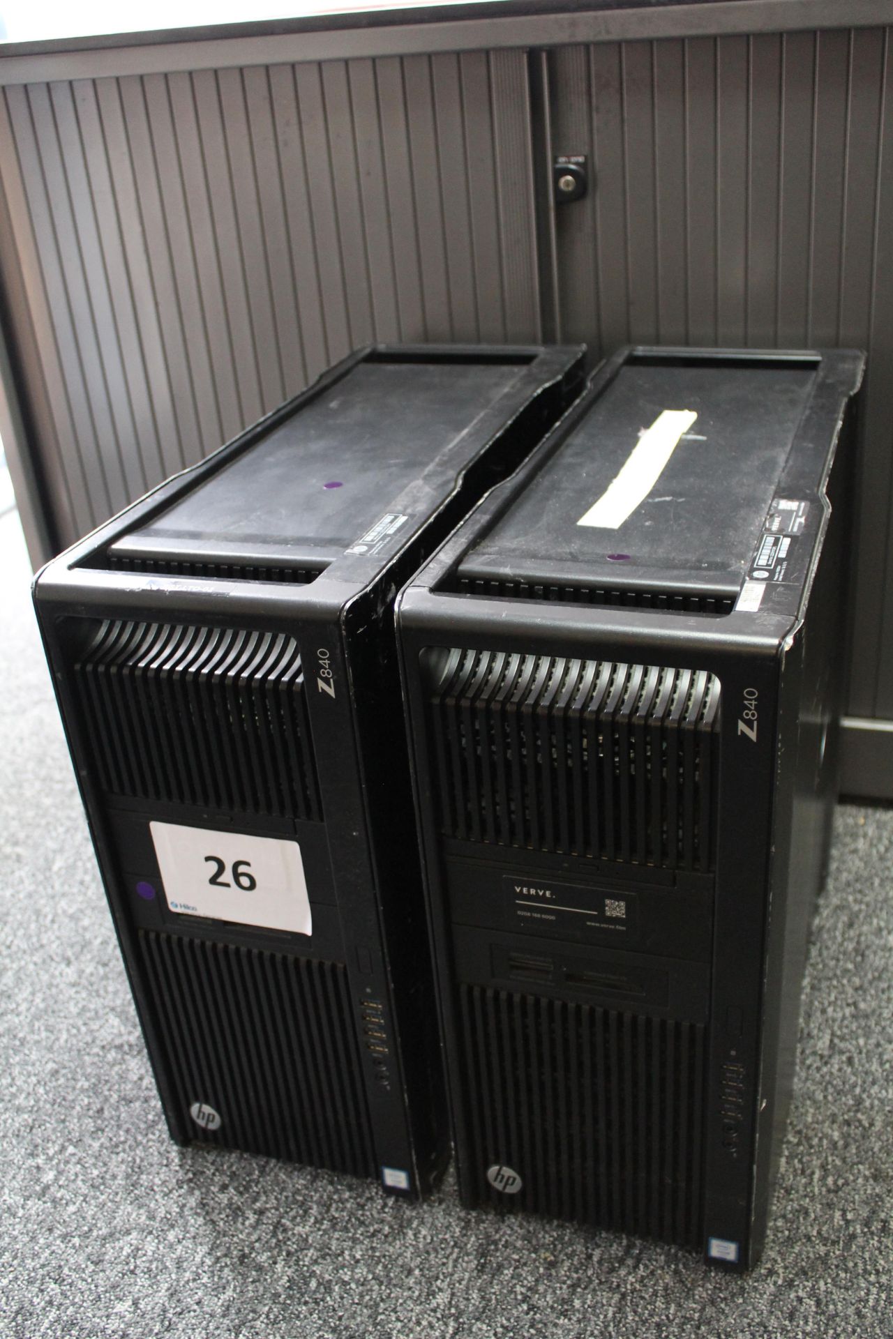 2 HP Z840 Workstations