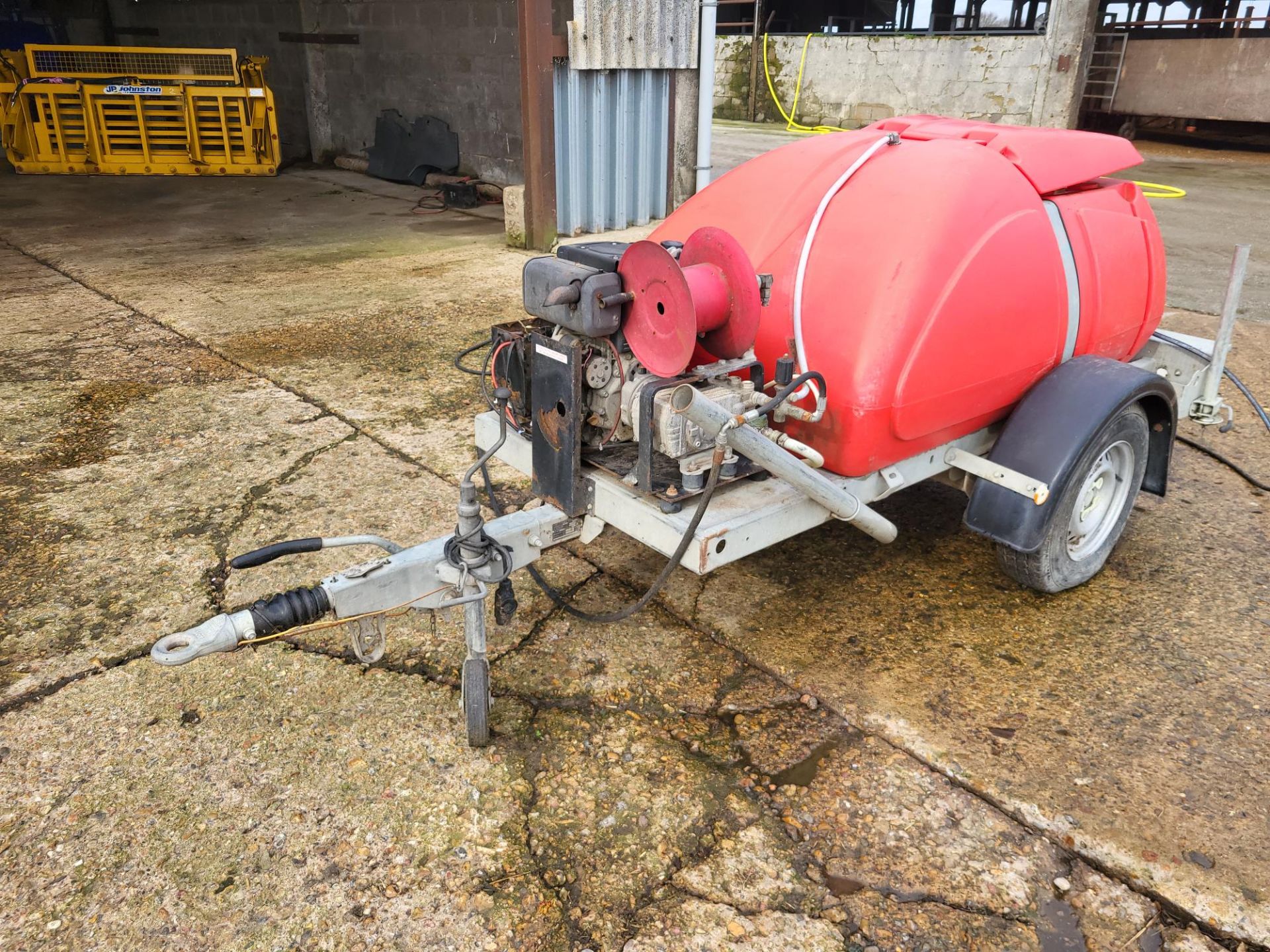 1, Western 1,000 Litre Mobile Single Axle Diesel High Pressure Washer with Yanmar L100N5CA1F1AABW - Image 2 of 5