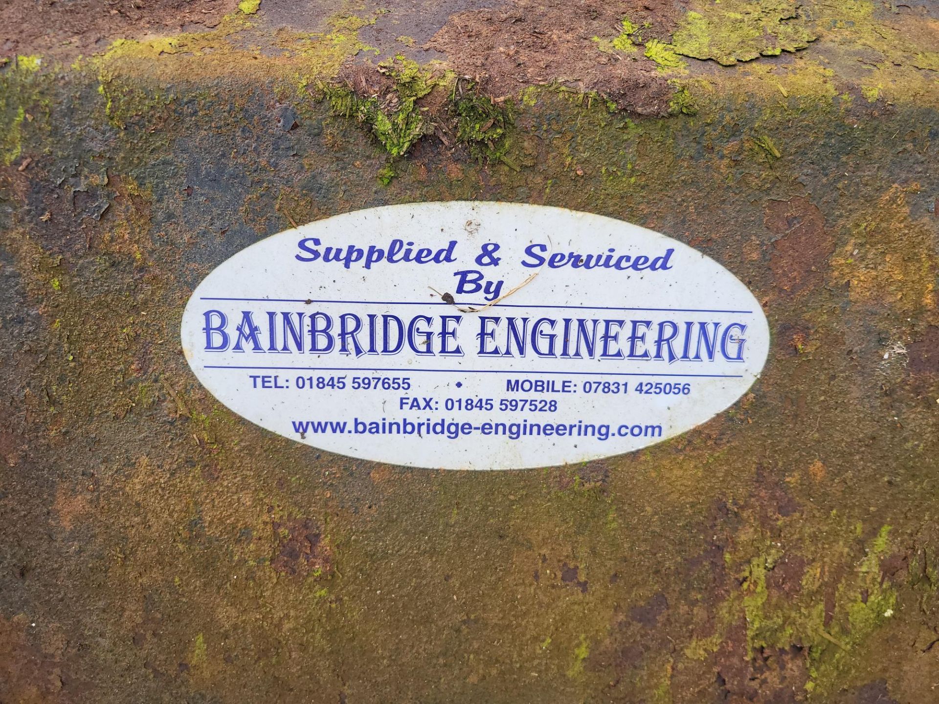 1, Bainbridge Engineering 2.3m Bucket (Damaged) - Image 3 of 3