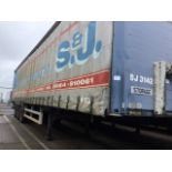 Schmitz Tri-Axle 13.9m Curtainside Trailer Mot Expired , serial number C177152 , year 2004. Note