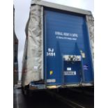 Schmitz Tri-Axle 13.9m Curtainside Trailer Mot Expired , serial number C217860 , year 2006. Note