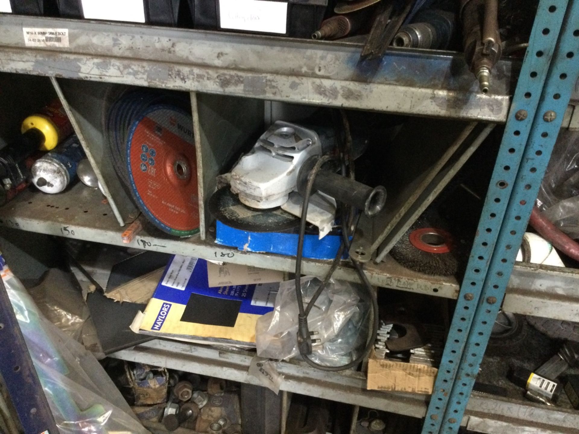 Assorted Contents Of Rack To Include Power Tools, Hand Tools Etc. - Image 3 of 4