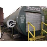 Cookson And Zinn 50000ltr Bunded And Metered Horizontal Fuel Storage Tank