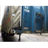 Schmitz Tri-Axle 13.9m Curtainside Trailer Mot Expired , serial number C164011 , year 2004. Not