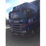 Scania R450-SERIES 6x2 Tractor Unit With Mid-Lift Axle, Sleeper Cab Mot Until 31/05/24546231kms, Reg