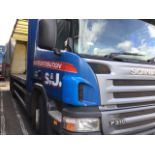 Scania P310-SRS D-CLASS 6x2 Curtainsider With Tail Lift 887401kms Mot No Details, Registration numb