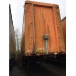 SDC Tri-Axle Curtainside Double Deck Trailer . Note - No BP on this lot