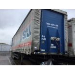 SCHMITZ Tri-Axle 13.7m Curtainside Trailer With Air Suspension Mot Expired , serial number C184750