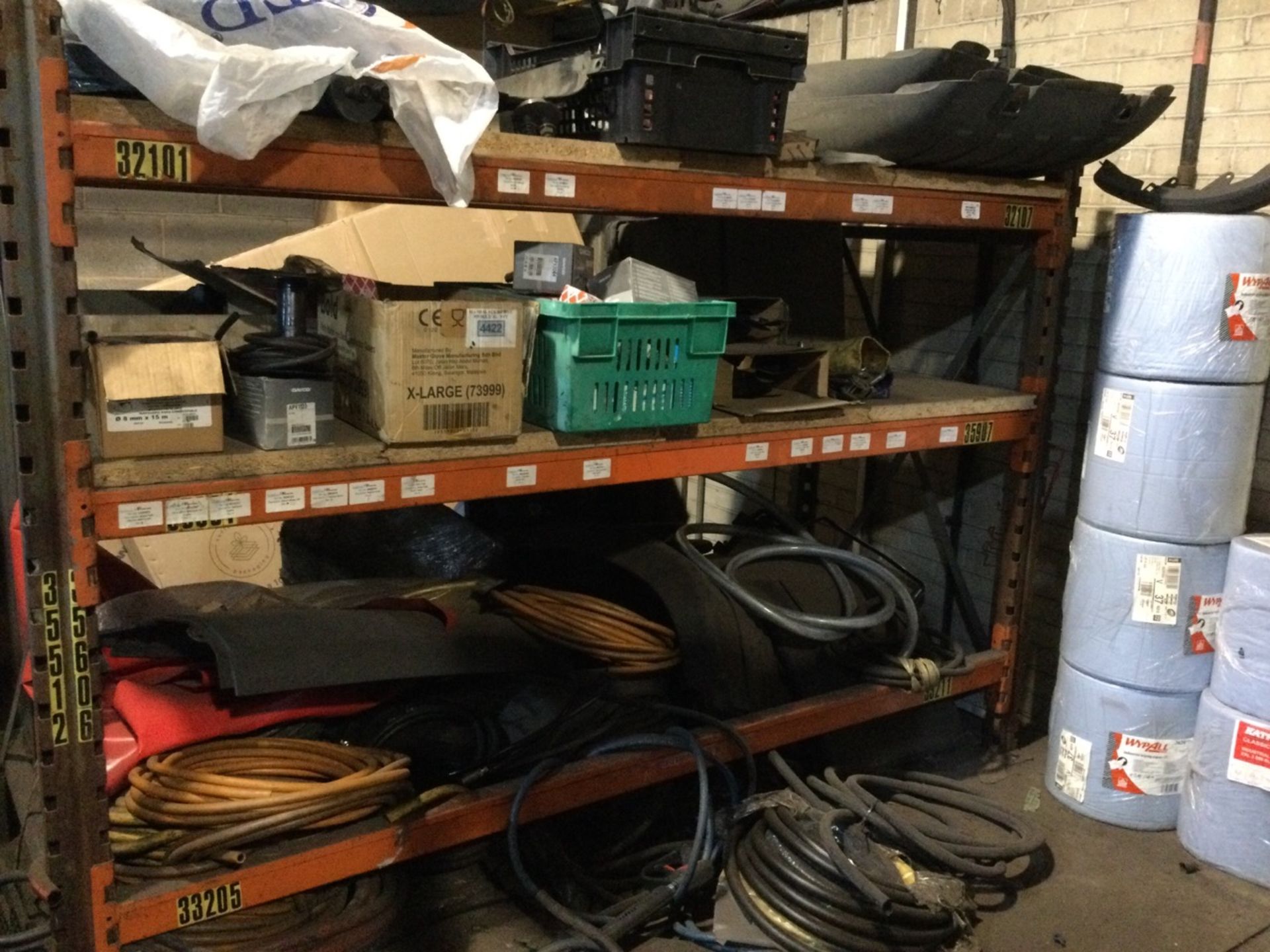 Complete Contents Of Mezzanine Floor Containing Parts, Inventory, Shelving Units Etc. - Image 6 of 9