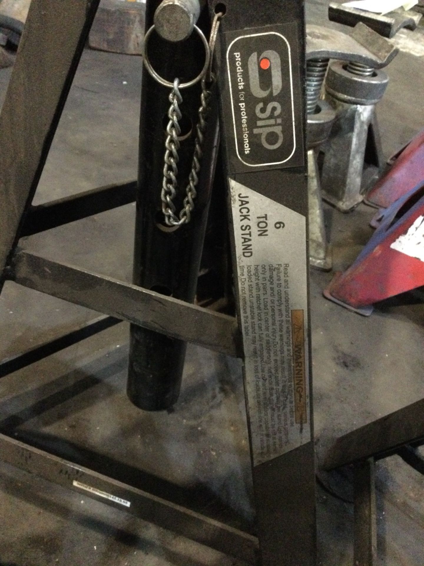 4: Sip 60-Ton Rated Capacity Jack Stands - Image 2 of 2