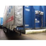 Schmitz Tri-Axle 13.9m Curtainside Trailer Mot Expired , serial number C184751 , year 2005. Not