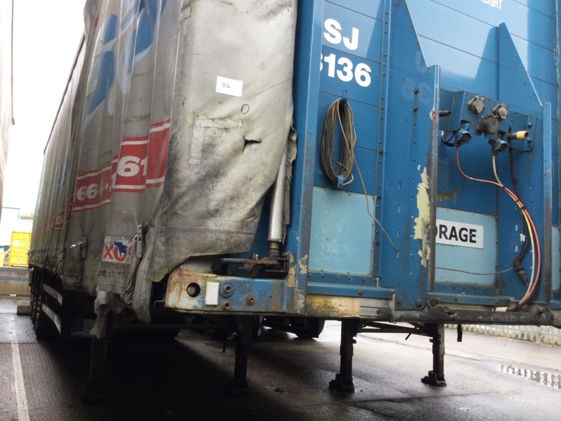 SCHMITZ SCS/SCS24L Tri-Axle 13.8m Curtainside Trailer Mot Expired , serial number C164020 , year