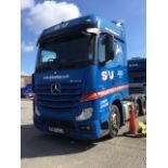 Mercedes ACTROS 2458 6x2 Tractor Unit With Mid-Lift Rear Axle, Sleeper Until 30/09/24671344kms, Re